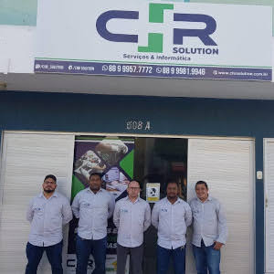 Equipe de profissionais e sede da CHR Solution